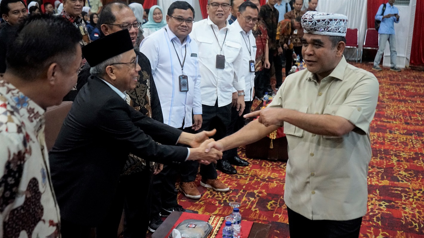 Rektor Itera Hadiri Kuliah Umum Wawasan Kebangsaan Bersama Ketua MPR RI di Unila