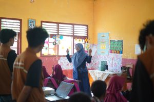 Mahasiswa KKN Tematik Itera Kenalkan Pola Hidup Sehat kepada Siswa SD di Desa Rejosari