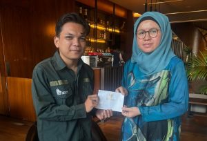 Jadi Pemuda Inspiratif Pendamping Halal, Alumni Itera Hanafi Pane Raih Umrah Gratis dari BPJPH RI
