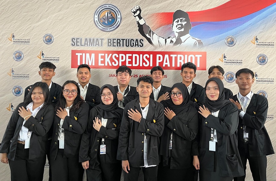 Siap Mengabdi,13 Mahasiswa PWK Itera Ikuti Ekspedisi Patriot Kementerian Transmigrasi
