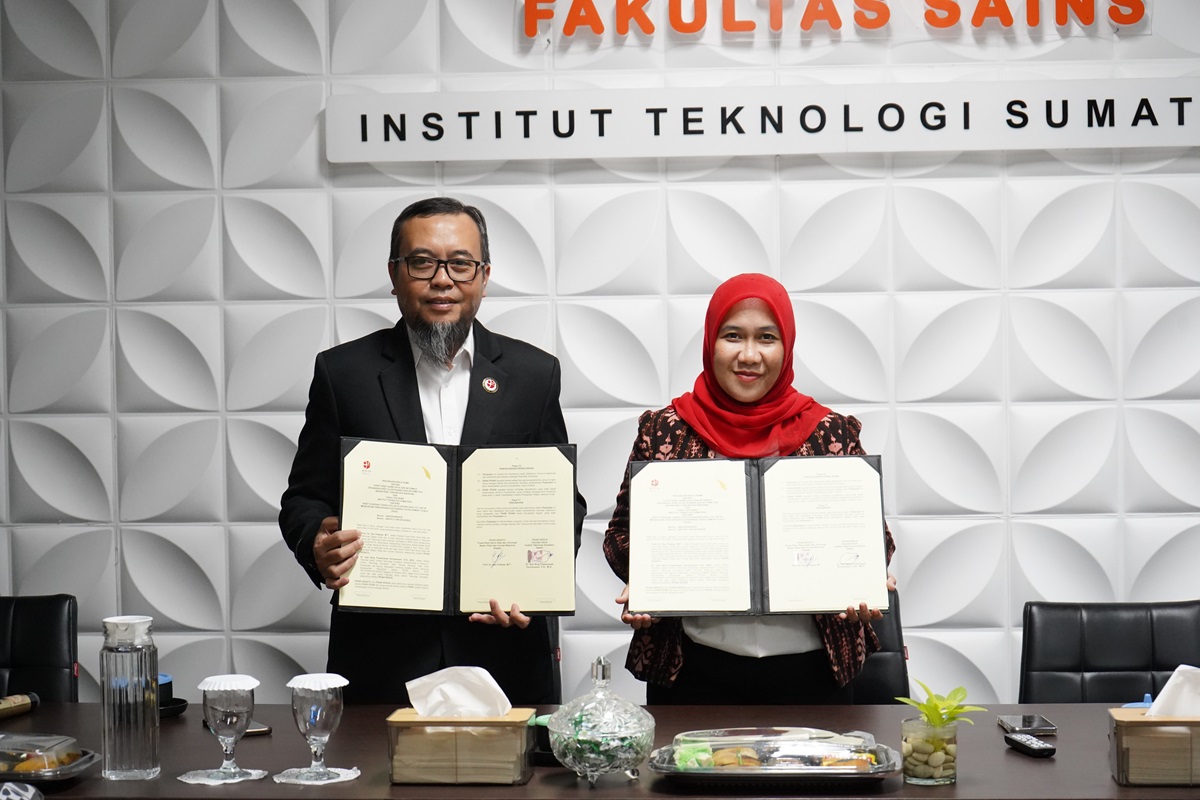 Prodi Sains Data Itera dan BRIN Kerja Sama Riset Inovasi Berbasis Data