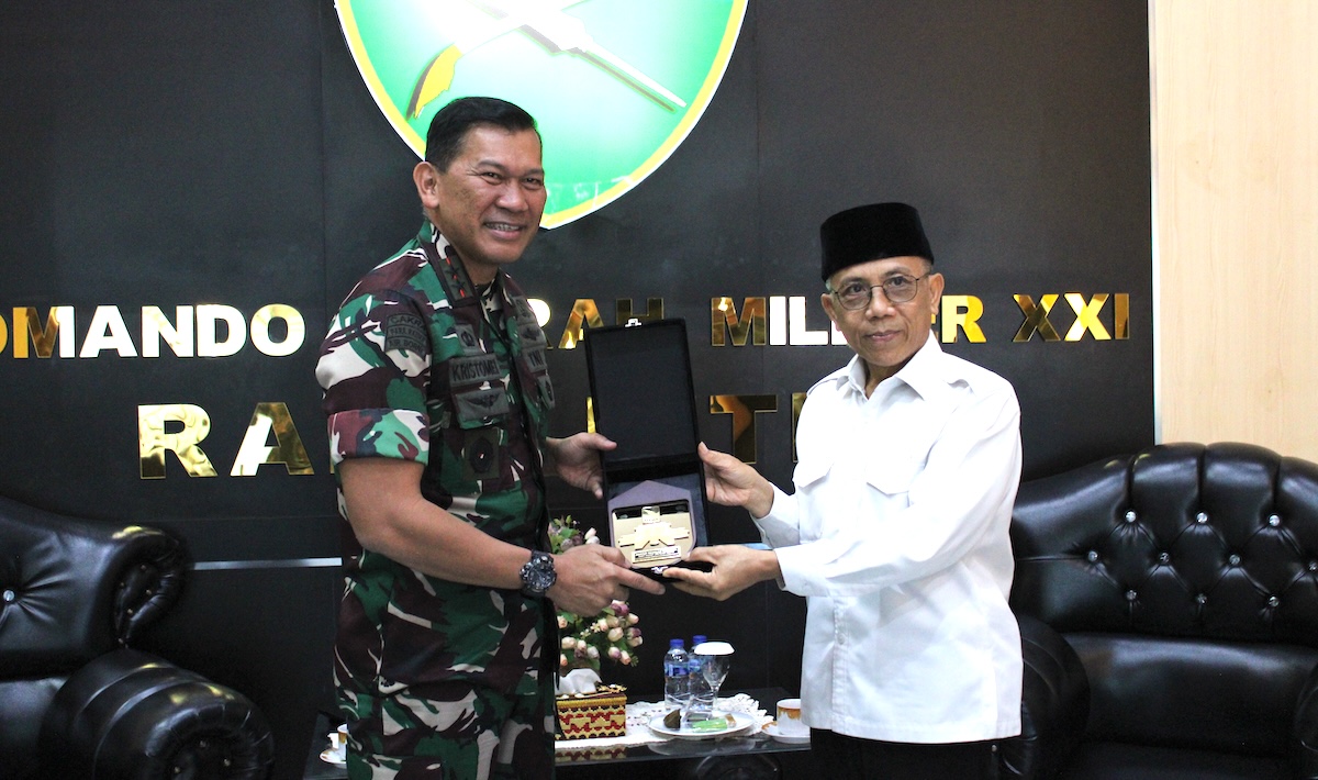 Itera dan Pangdam XXI/Radin Inten Jalin Sinergi untuk Bangun Lampung