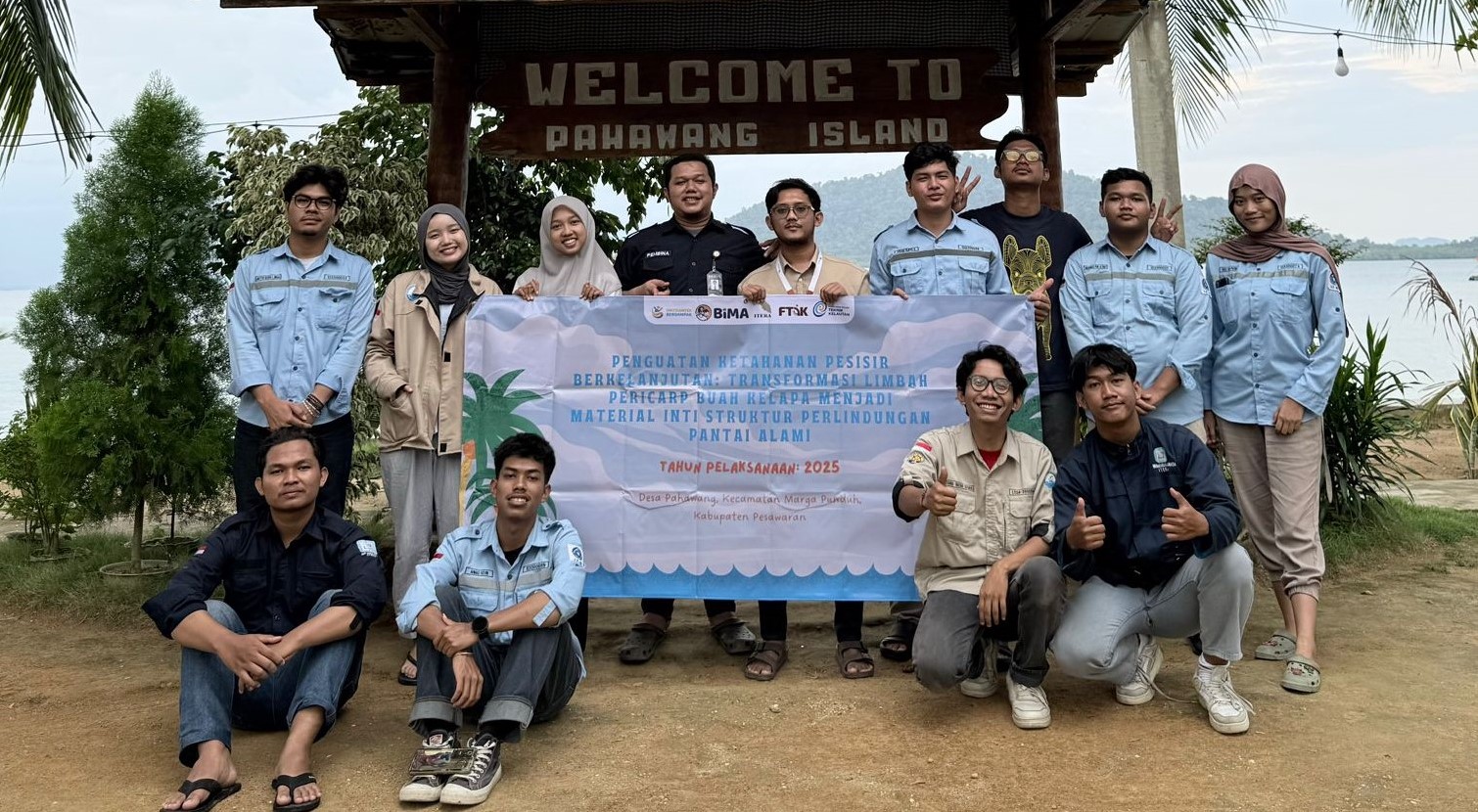 Tim Peneliti Itera dan ITB Gali Potensi Serabut Kelapa Jadi Material  Alami Pelindung Pantai
