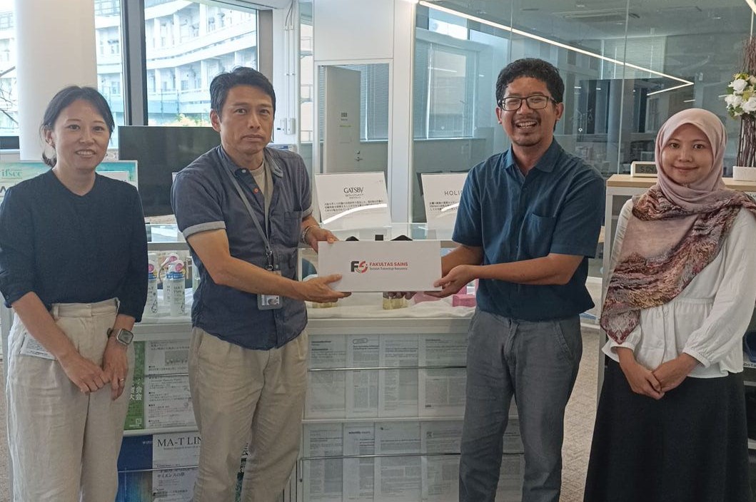 Kembangkan Riset Bahan Alam, Dosen Farmasi Itera Jadi Visiting Scientist di Osaka University Jepang