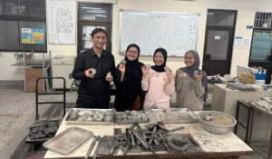 Mahasiswa Teknik Sipil Itera Ikuti Riset Teknologi 3D Printing Semen Futuristik di Taiwan