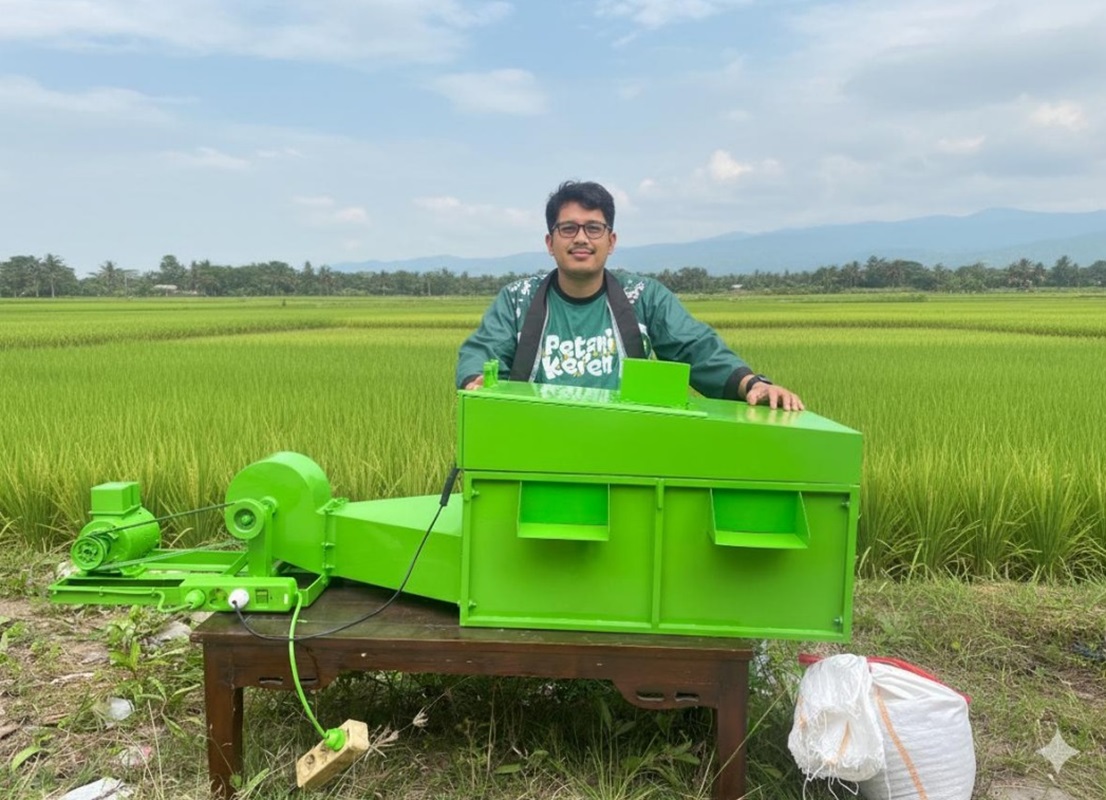 Alumni Itera Berhasil Kembangkan Inovasi Alat Pengering Hasil Pertanian Portabel