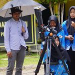 Itera Membumikan Sains Lewat Pengamatan Matahari di SMAN 1 Padang Cermin