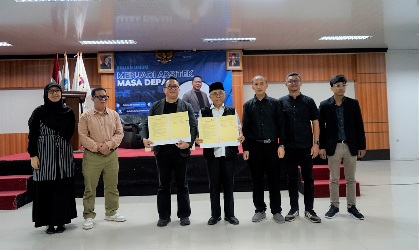 Itera Jalin Kerja Sama dengan Ikatan Arsitek Indonesia