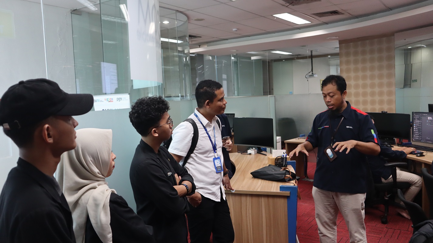 Mahasiswa Teknik Informatika Itera Pelajari Pengelolaan Data Center Industri Hingga Pusdatin KPU RI