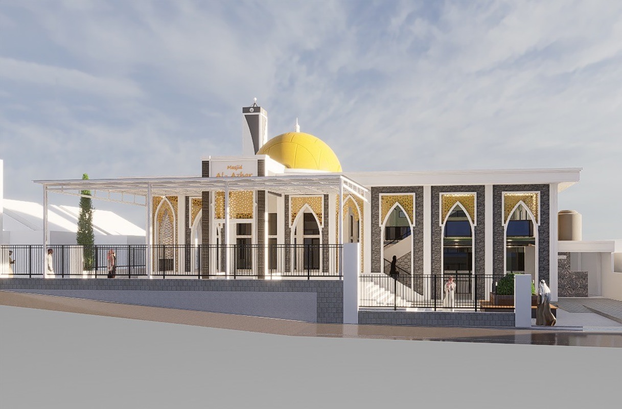 Dosen Arsitektur Itera Kembangkan Desain Masjid Modern Berbasis Kearifan Lokal di Kemiling