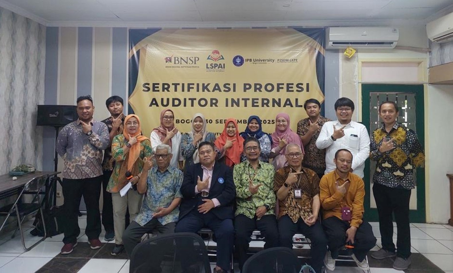21 Dosen FTIK Itera Raih Sertifikasi Internasional, Perkuat Mutu Internal dan Daya Saing Global