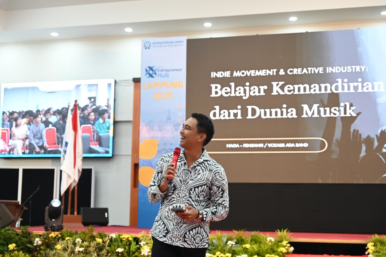 Menggabungkan Teknologi dan Kreativitas, Entrepreneur Hub Lampung 2025 Bangun Semangat Wirausaha Mahasiswa Itera