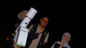 Itera Ajak Masyarakat Amati Benda Langit dari Taman Purbakala Pugung Raharjo