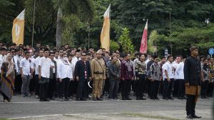 Sivitas Akademika Itera Khidmat Ikuti Upacara Hari Pahlawan