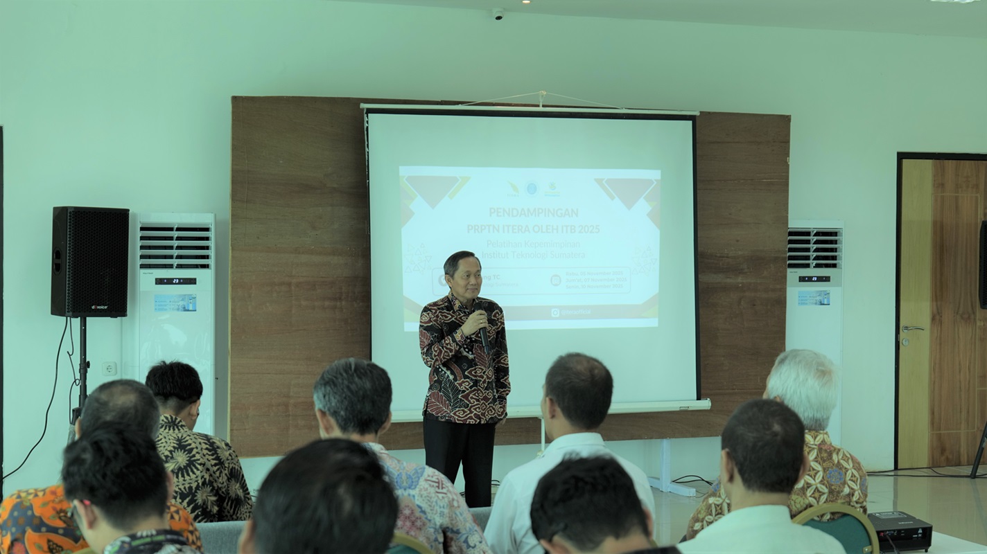 Itera Hadirkan Prof Kadarsah Suryadi Bahas Kepemimpinan Transformasional