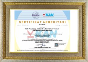 UPA Laboratorium Terpadu Itera Raih Akreditasi KAN, Perkuat Layanan Riset dan Inovasi Kampus