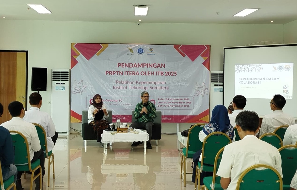 Isi Pelatihan Kepemimpinan Itera, Prof Muhammad Abduh Tekankan Pentingnya Kolaborasi dan Transformasi Kepemimpinan