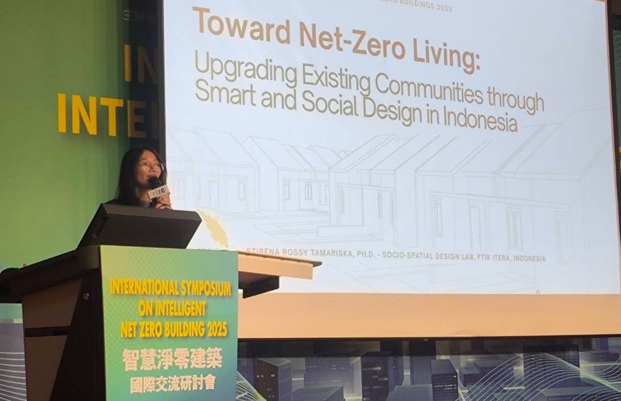 Dosen Arsitektur Itera Tawarkan Konsep Smart–Social Design dalam Simposium Internasional di Taiwan