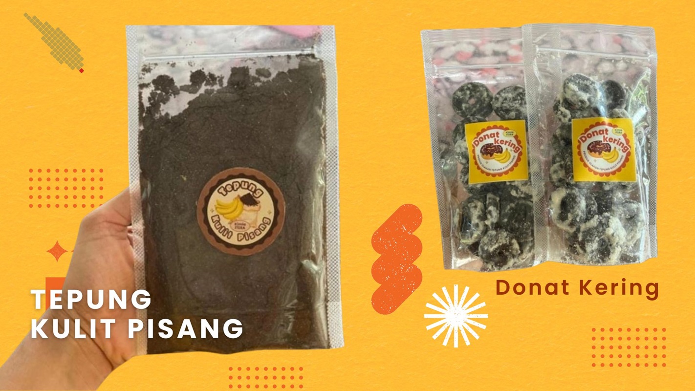 Dari Limbah Jadi Berkah, Mahasiswa Itera Kembangkan Tepung Kulit Pisang di Desa Kali Asin