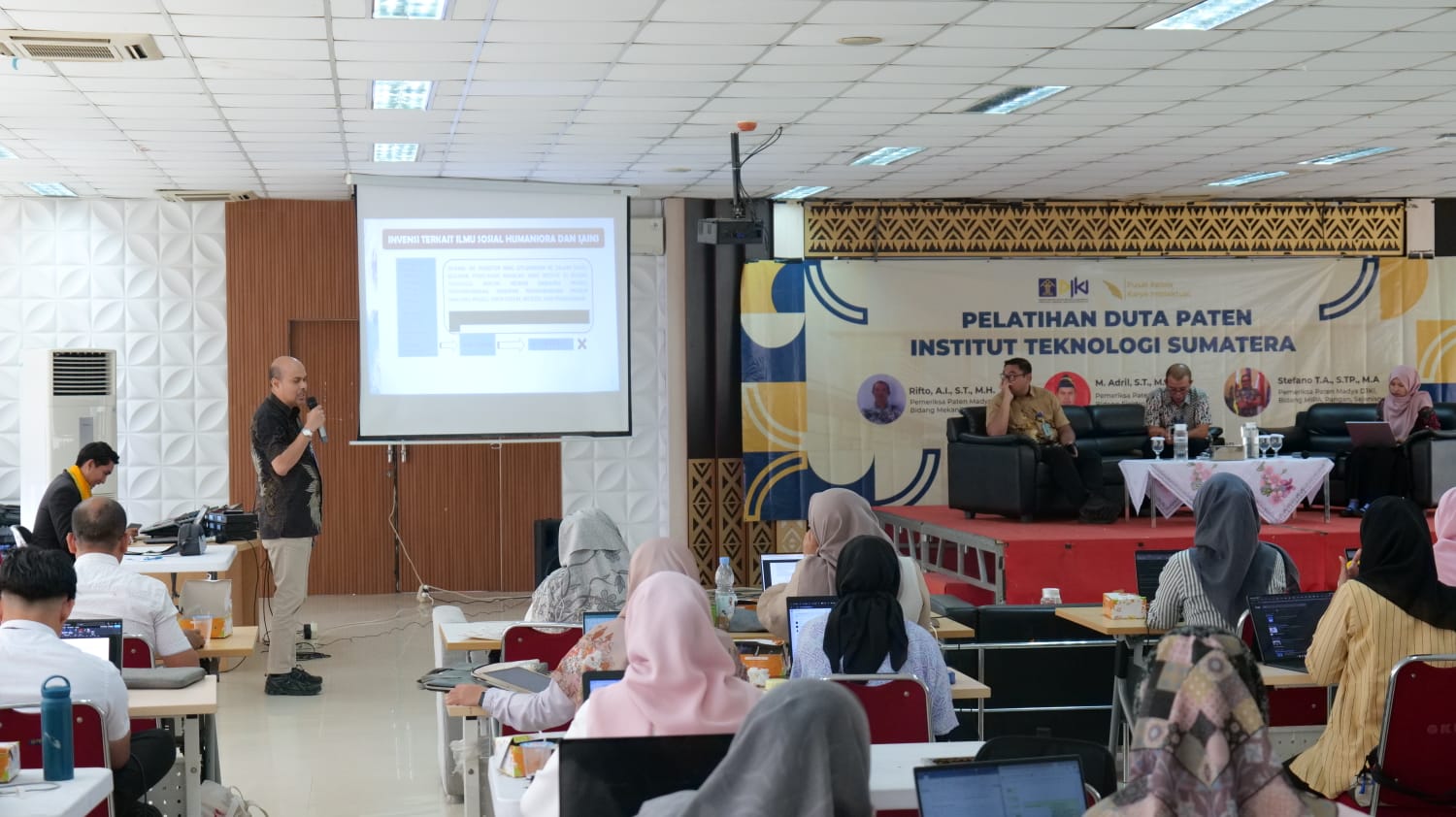 Itera Selenggarakan Pelatihan Duta Paten 2025 untuk Cetak Inovator Muda di Tingkat Prodi