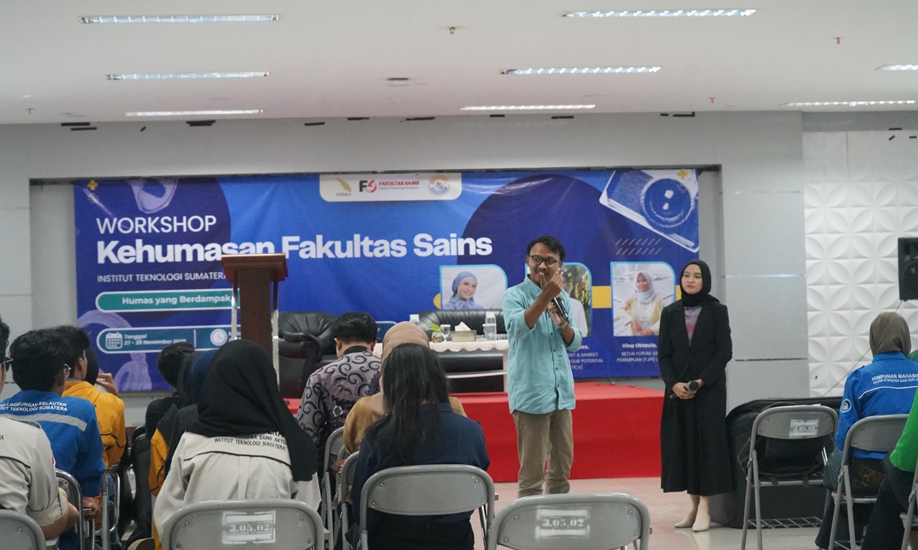 Fakultas Sains Itera Perkuat Kapasitas Kehumasan melalui Workshop Jurnalisme dan Media Sosial