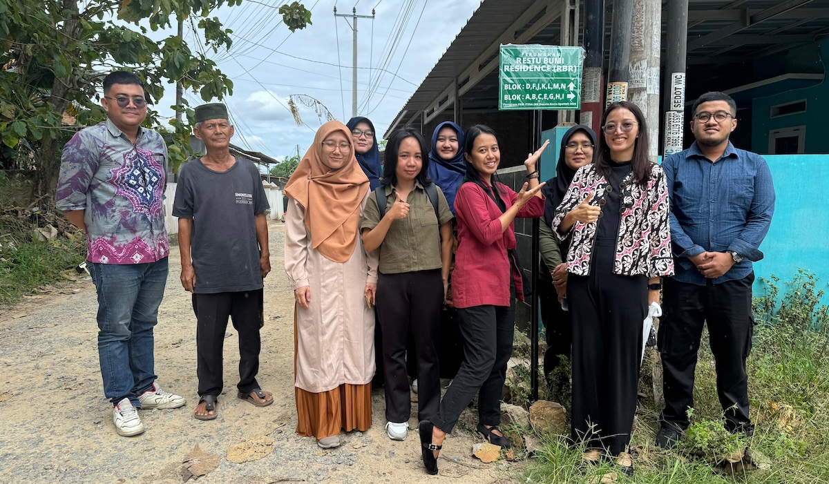 Lewat Program Ruang Kita, Dosen Itera Hadirkan Lingkungan Perumahan Ramah Anak di Lampung Selatan