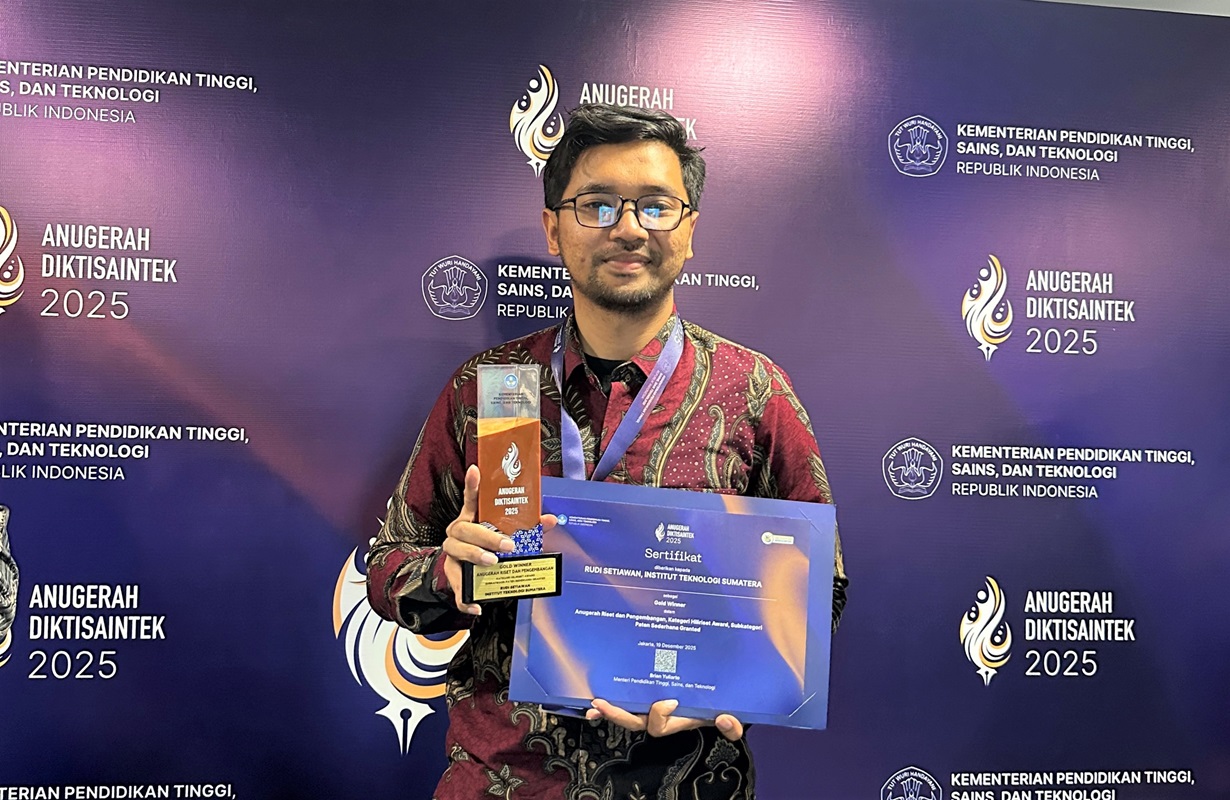 Inovasi Bandana Terapi Insomnia Antarkan Dosen Itera Raih Gold Winner Anugerah Riset Nasional