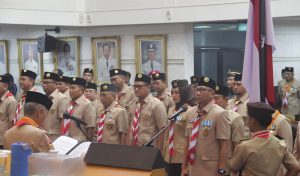 Dukung Gerakan Pramuka Lampung, Rektor Itera Dilantik sebagai Anggota Mabida