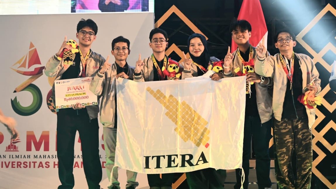 Inovasi Teknologi Penggiling Kopi dengan Turbin Ulir Archimedes Antarkan Mahasiswa Itera Raih Emas di Pimnas