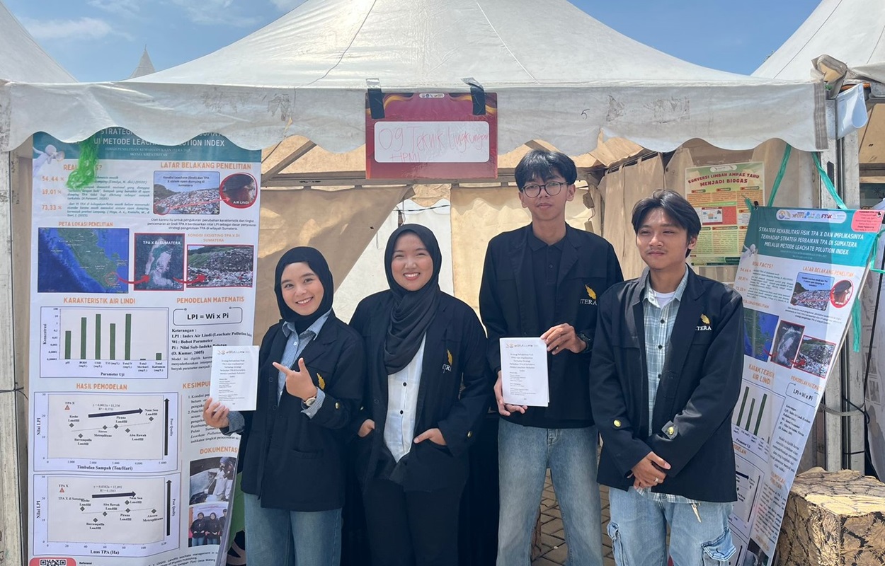 Mahasiswa Teknik Lingkungan Itera Riset Peningkatan Kualitas Pengelolaan TPA di Lampung