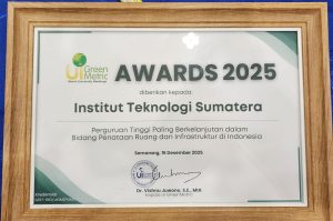 Naik Peringkat, Itera Masuk 12 Kampus Paling Berkelanjutan di Indonesia