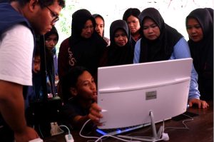 Mahasiswa Itera Rancang Alat Cek Stunting Digital di Desa Baru Ranji