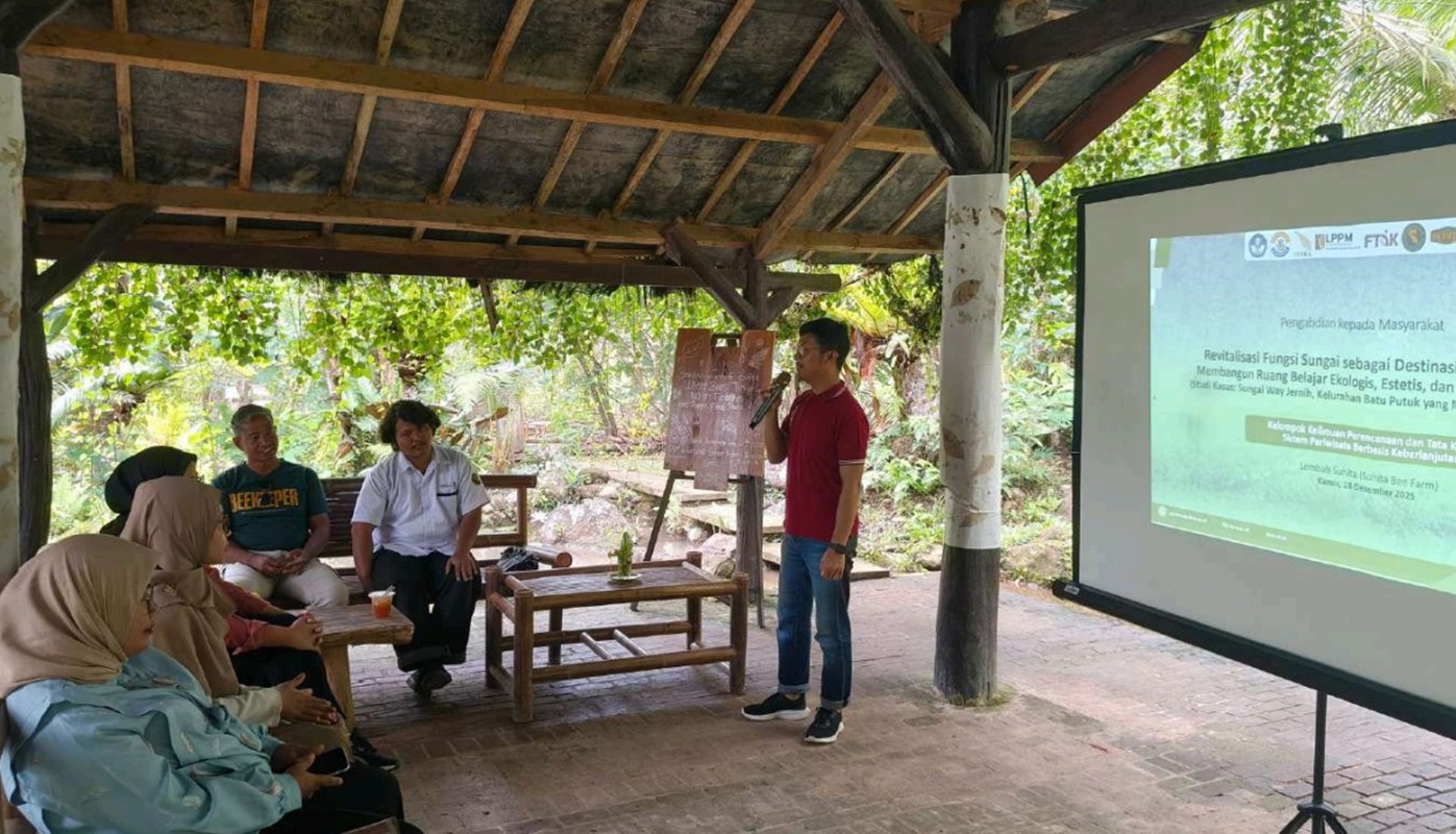 Prodi Pariwisata Itera Revitalisasi Sungai Way Jernih sebagai Destinasi Wisata Edukasi