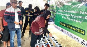 Mahasiswa KKN Itera Terapkan Pertanian Cerdas Berbasis IoT di Desa Tanjung Agung