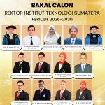 Pendaftaran Bakal Calon Rektor Itera Resmi Ditutup, 13 Kandidat Ikuti Tahapan Seleksi