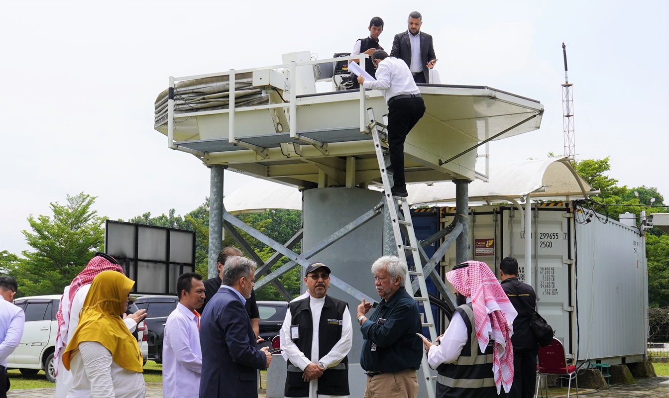 Delegasi RCMC Arab Saudi Tinjau Pemanfaatan Teleskop OZT–ALTS di Itera