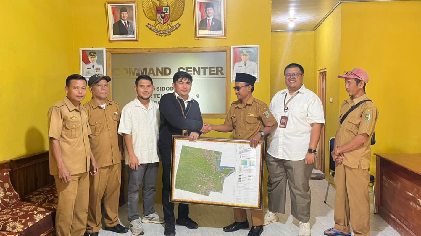 Dukung Desa Tangguh Bencana, Teknik Geomatika Itera Terapkan Pemetaan Foto Udara di Pesawaran
