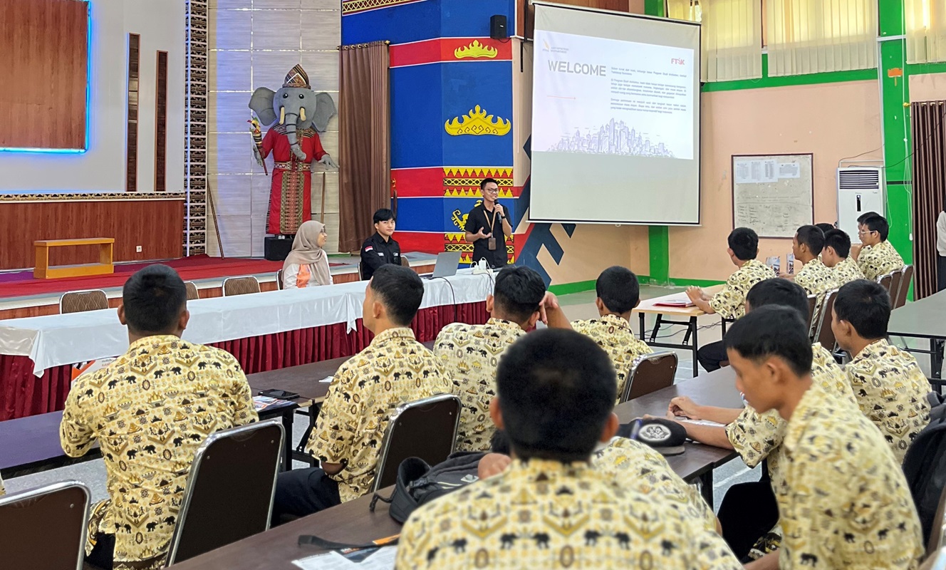 Prodi Arsitektur Itera Kenalkan Sistem Perkuliahan hingga Prospek Karier di SMKN 2 Bandar Lampung
