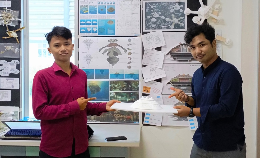 Gagas Kota Terapung, Mahasiswa Itera Juara Internasional Desain Kota Rendah Karbon Asia
