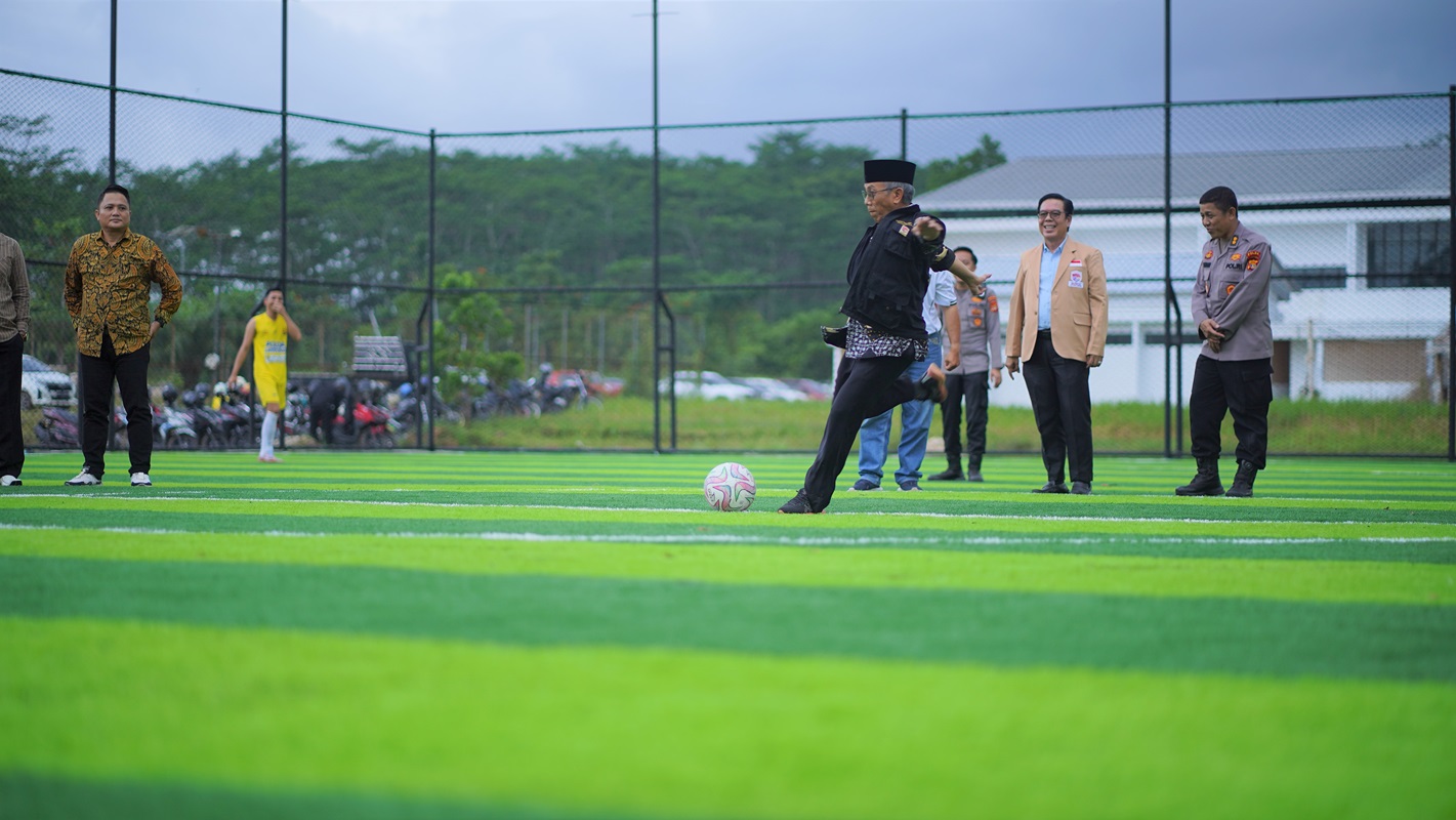 Itera Resmikan Lapangan Mini Soccer, Dorong Lahirnya Talenta Olahraga