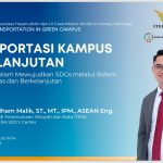 Dosen Itera Paparkan Konsep Transportasi Kampus Berkelanjutan dalam Webinar Nasional UI GreenMetric