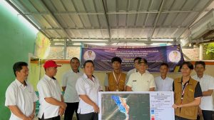 Tim Dosen dan Mahasiswa Itera Susun Peta Potensi Banjir Desa di Tanggamus