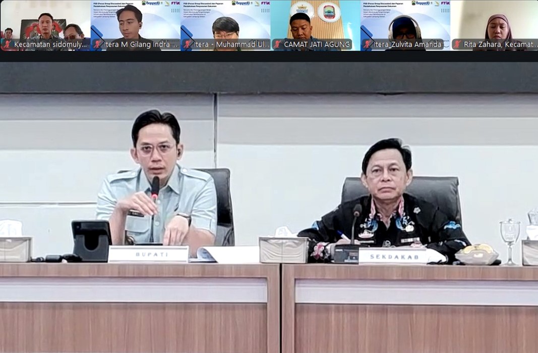 Itera dan Pemkab Lampung Selatan Susun Rencana Aksi Penanggulangan Banjir