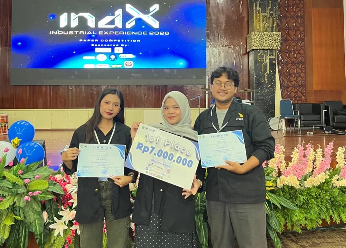 Mahasiswa Teknik Industri Itera Raih Juara 1 Ajang Industrial Experience 2026