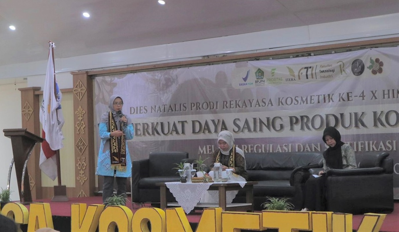 Prodi Rekayasa Kosmetik Itera Dorong Daya Saing Produk Kosmetik Lokal Melalui Sertifikasi Halal