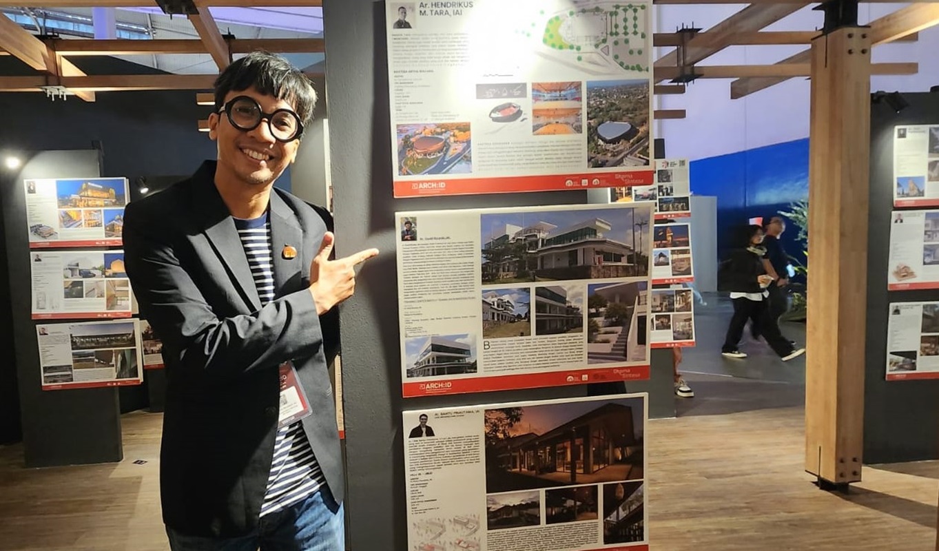Wakili Arsitek Muda Lampung, Dosen Arsitektur Itera Tampil di ARCH:ID 2026