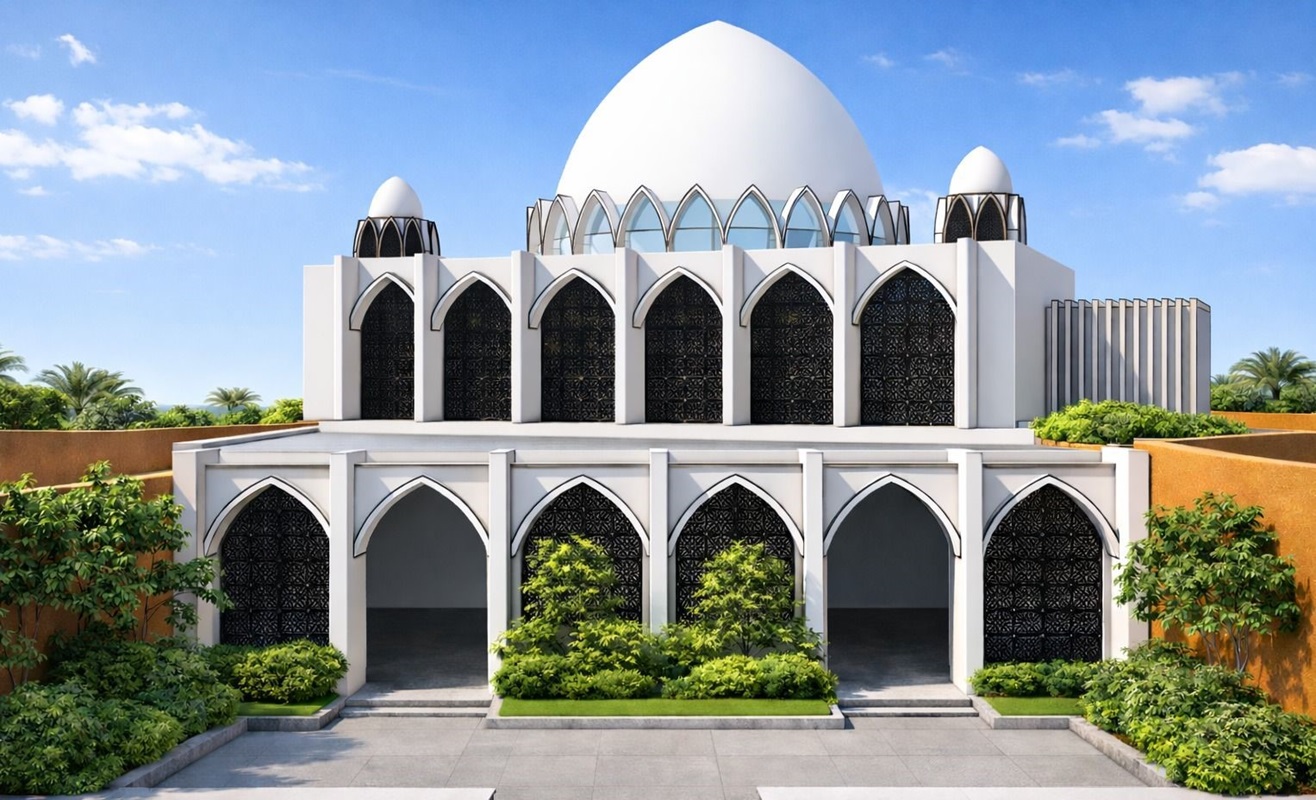 Tim Dosen Arsitektur Itera Dampingi Warga Gunung Terang Rancang Masjid Nyaman dan Fungsional