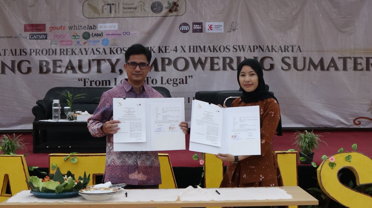 Puncak Dies Natalis ke-4 Rekayasa Kosmetik Itera Perkuat Kolaborasi Industri dan Kreativitas Mahasiswa