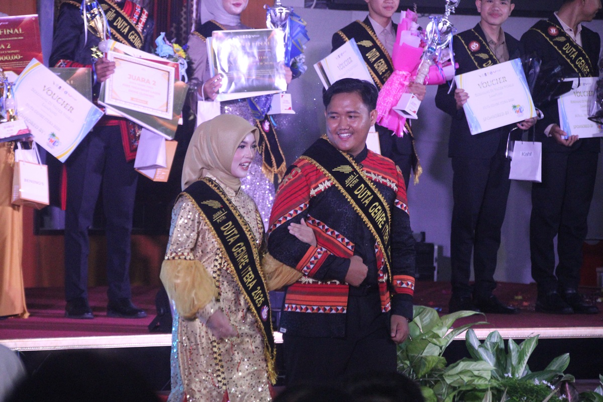 Azmi Ananta Rais dan Indah Lestari Terpilih sebagai Duta Genre Itera 2026
