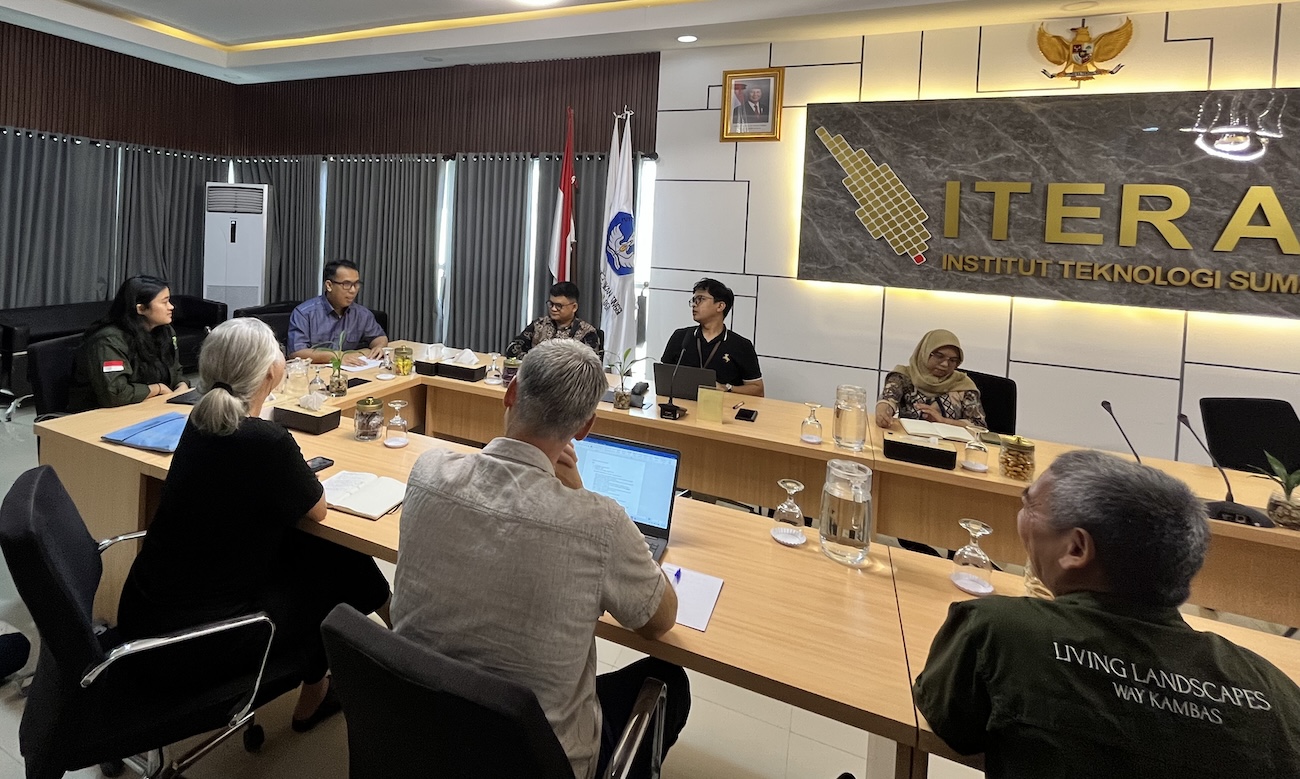Itera dan PT Living Landscapes Indonesia Bahas Kerja Sama Konservasi di Taman Nasional Way Kambas